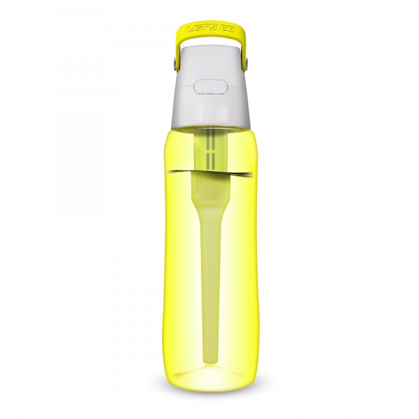 Butelka filtrująca Dafi SOLID 0,7 l cytrynowa barwiona + filtr węglowy